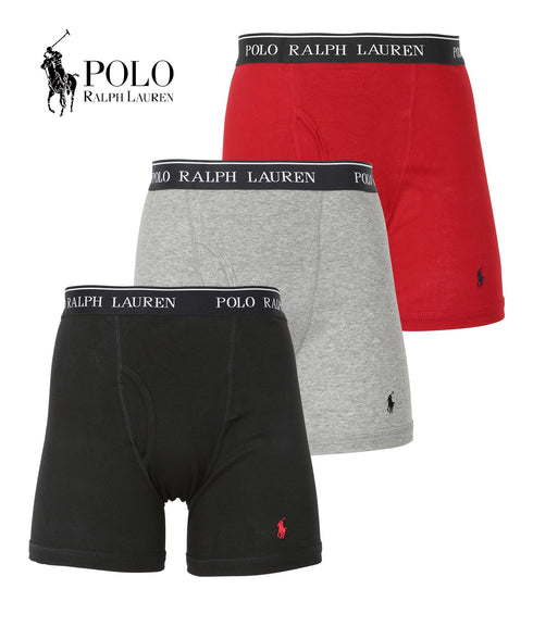 ポロ ラルフローレン POLO RALPH LAUREN 【3枚セット】CLASSIC FIT メンズ ロングボクサーパンツ|下着 おしゃれ 人気 クリスマス プレゼント 彼氏