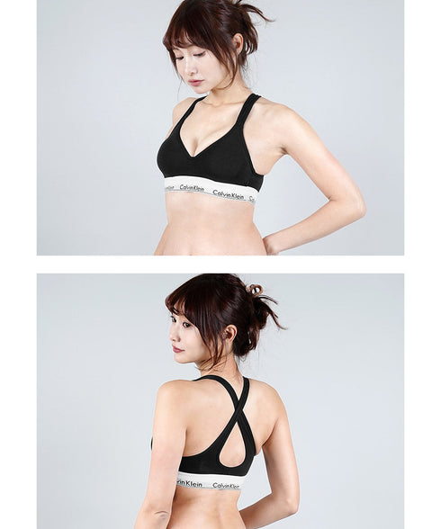 カルバンクライン Calvin Klein MODERN COTTON レディース ノンワイヤーブラ 【メール便】