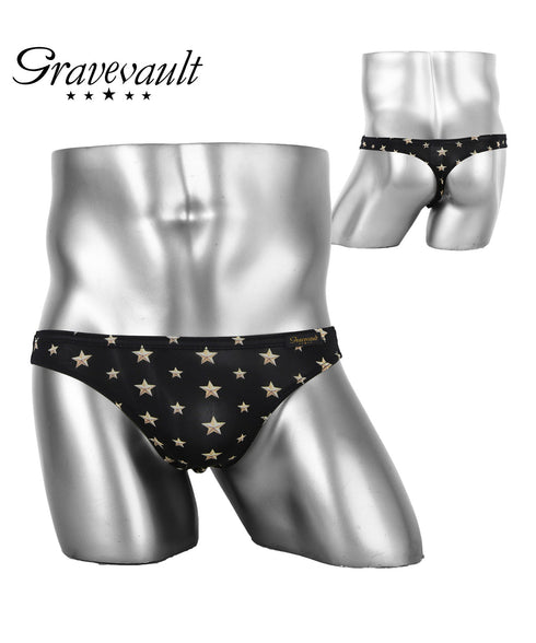 グレイブボールト Gravevault FLORA Star Studs Wild Flowers メンズ Tバック 【メール便】 プレゼント クリスマス ギフト 彼氏 夫 旦那