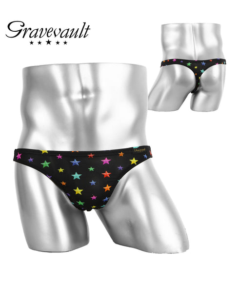 グレイブボールト Gravevault FLORA Star Studs Wild Flowers メンズ Tバック 【メール便】 プレゼント クリスマス ギフト 彼氏 夫 旦那