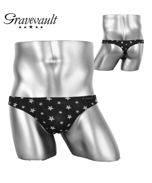 グレイブボールト Gravevault FLORA Star Studs Wild Flowers メンズ Tバック 【メール便】 プレゼント クリスマス ギフト 彼氏 夫 旦那