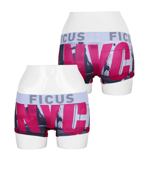 フィークス FICUS NYC レディース ボクサーパンツ 【メール便】|下着 おしゃれ 人気 クリスマス プレゼント 彼女 cts