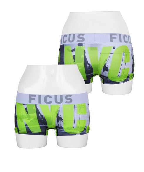 フィークス FICUS NYC レディース ボクサーパンツ 【メール便】|下着 おしゃれ 人気 クリスマス プレゼント 彼女 cts