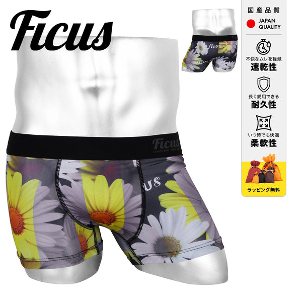 フィークス FICUS Achromatic and chromatic メンズ ボクサーパンツ 【メール便】