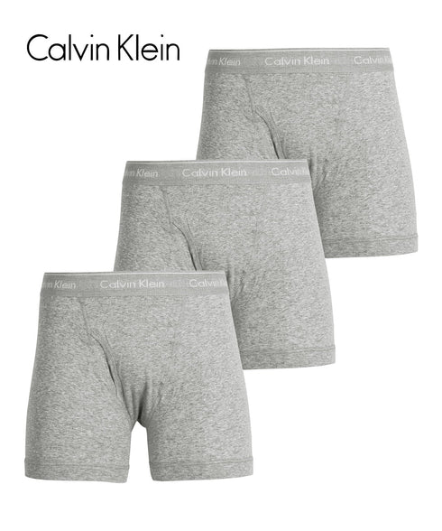 カルバンクライン Calvin Klein 【3枚セット】COTTON CLASSICS メンズ ロングボクサーパンツ