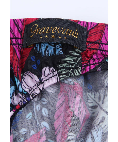 グレイブボールト Gravevault WILD FLOWERS メンズ ビキニ ブリーフ