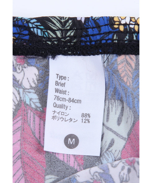 グレイブボールト Gravevault WILD FLOWERS メンズ ビキニ ブリーフ