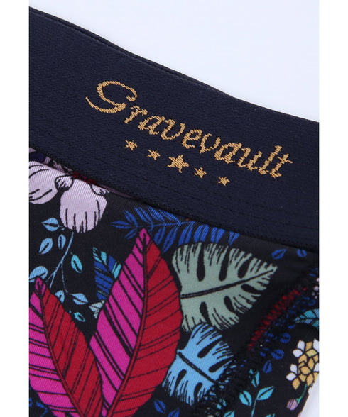 グレイブボールト Gravevault WildFlowers メンズショートボクサーパンツ