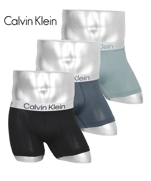 カルバンクライン Calvin Klein 【3枚セット】CHROMATIC メンズ ボクサーパンツ|下着 おしゃれ 人気 クリスマス プレゼント 彼氏