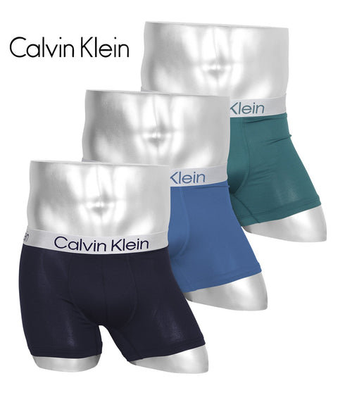 カルバンクライン Calvin Klein 【3枚セット】CHROMATIC メンズ ボクサーパンツ|下着 おしゃれ 人気 クリスマス プレゼント 彼氏