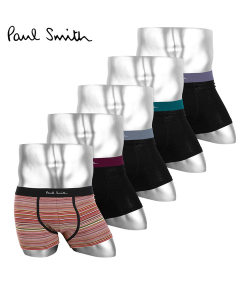 ポールスミス Paul Smith 【5枚セット】PS PRINTED メンズ ローライズボクサーパンツ cts
