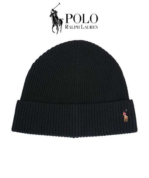 ポロ ラルフローレン POLO RALPH LAUREN SIGNATURE CUFF HAT ニット帽 【メール便】