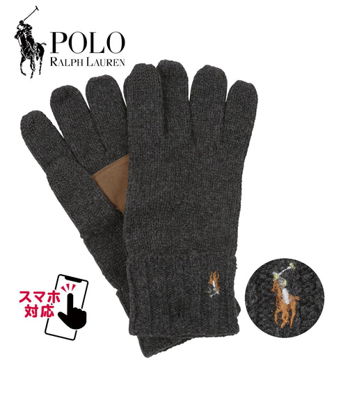ポロ ラルフローレン POLO RALPH LAUREN POLO CLASSIC メンズ 手袋 【メール便】|おしゃれ 人気 クリスマス プレゼント 彼氏
