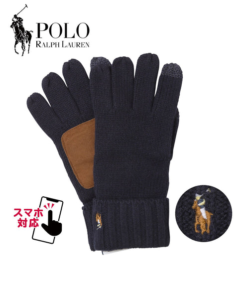 ポロ ラルフローレン POLO RALPH LAUREN POLO CLASSIC メンズ 手袋 【メール便】|おしゃれ 人気 クリスマス プレゼント 彼氏