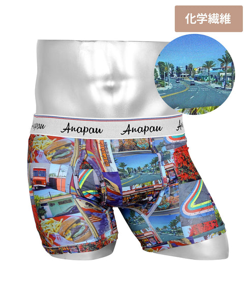 アナパウ Anapau ベアードット メンズボクサーパンツ 【メール便】