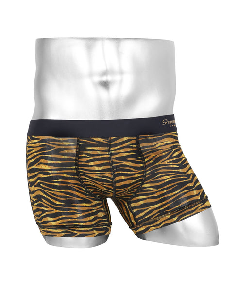 グレイブボールト Gravevault dry leaves camouflage RAIJIN KIXX sign of LOVE メンズ ショート ボクサーパンツ 【メール便】