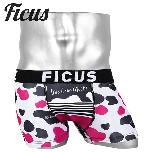 フィークス FICUS WE LOVE MILK メンズ ボクサーパンツ【メール便】|下着 おしゃれ 人気 クリスマス プレゼント 彼氏 cts