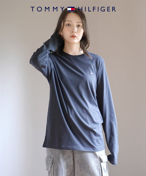トミー ヒルフィガー TOMMY HILFIGER TH COTTON CORE FLAG ロンT 【メール便】