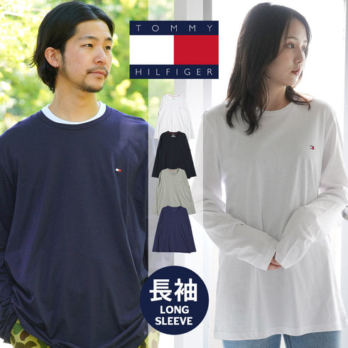 トミー ヒルフィガー TOMMY HILFIGER TH COTTON CORE FLAG ロンT 【メール便】