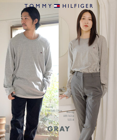 トミー ヒルフィガー TOMMY HILFIGER TH COTTON CORE FLAG ロンT 【メール便】