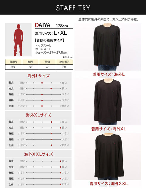 トミー ヒルフィガー TOMMY HILFIGER TH COTTON CORE FLAG ロンT 【メール便】