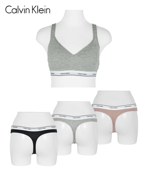 カルバンクライン Calvin Klein Balance レディース ブラ&ショーツ 上下セット【メール便】 綿 下着 おしゃれ 人気 プレゼント