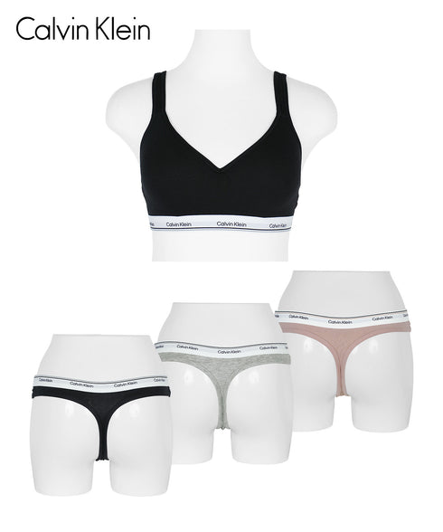 カルバンクライン Calvin Klein Balance レディース ブラ&ショーツ 上下セット【メール便】 綿 下着 おしゃれ 人気 プレゼント
