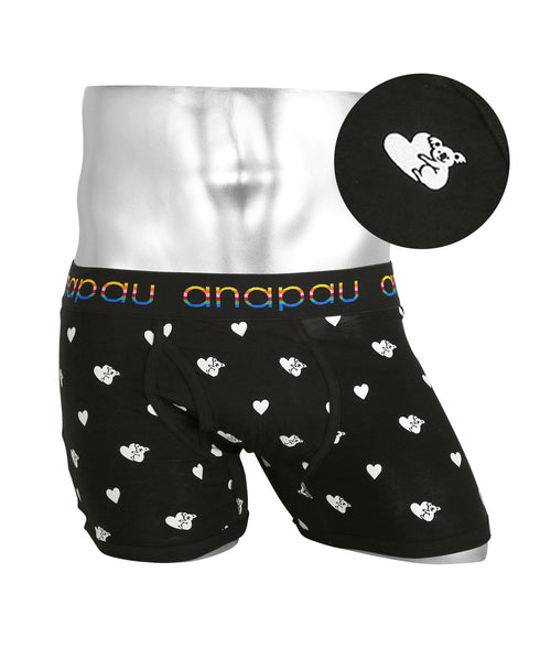 アナパウ Anapau コアラハート メンズボクサーパンツ 【メール便】|下着 おしゃれ 人気 クリスマス プレゼント 彼氏