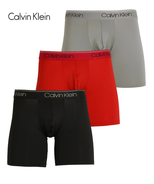 カルバンクライン Calvin Klein 【3枚セット】MICRO STRETCH メンズ ロングボクサーパンツ|下着 おしゃれ 人気 クリスマス プレゼント 彼氏