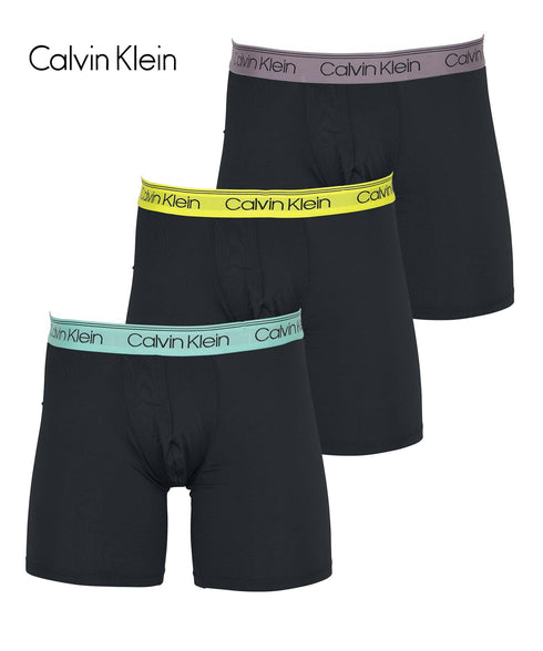 カルバンクライン Calvin Klein 【3枚セット】MICRO STRETCH メンズ ロングボクサーパンツ