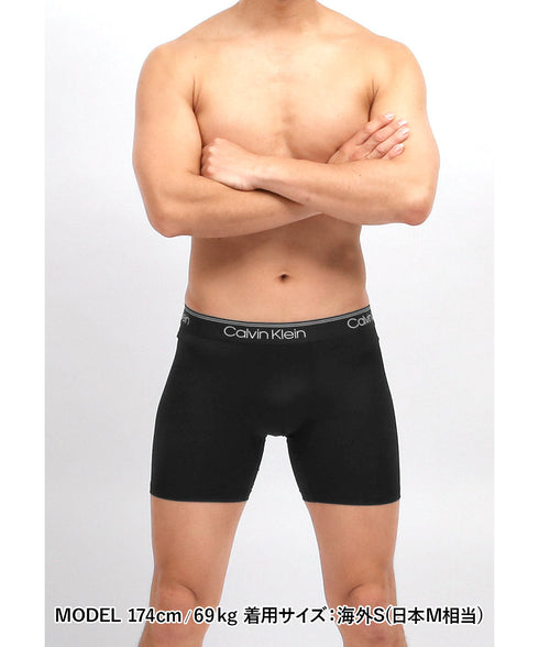 カルバンクライン Calvin Klein 【3枚セット】MICRO STRETCH メンズ ロングボクサーパンツ|下着 おしゃれ 人気 クリスマス プレゼント 彼氏