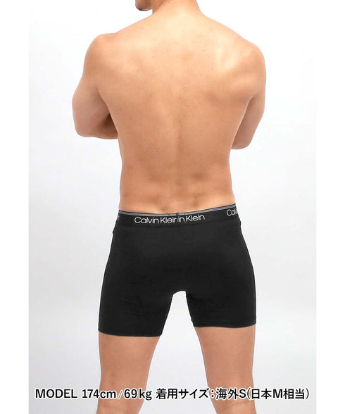カルバンクライン Calvin Klein 【3枚セット】MICRO STRETCH メンズ ロングボクサーパンツ