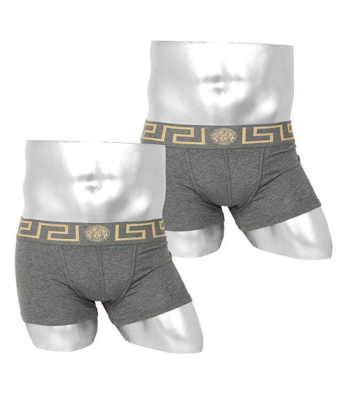 ヴェルサーチェ VERSACE 【2枚セット】NEWCLIENT BDG ITALY メンズ ボクサーパンツ OUTLET SALE_F cts