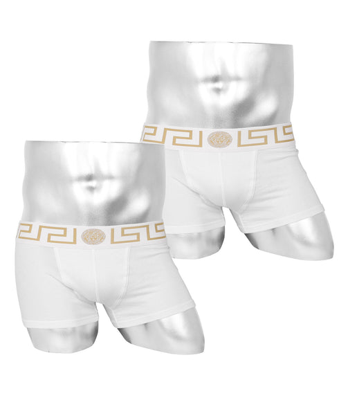 ヴェルサーチェ VERSACE 【2枚セット】NEWCLIENT BDG ITALY メンズ ボクサーパンツ OUTLET SALE_F cts