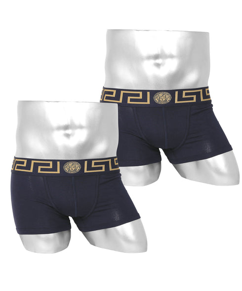 ヴェルサーチェ VERSACE 【2枚セット】NEWCLIENT BDG ITALY メンズ ボクサーパンツ OUTLET SALE_F cts