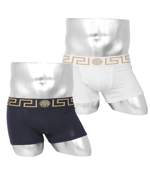 ヴェルサーチェ VERSACE 【2枚セット】NEWCLIENT BDG ITALY メンズ ボクサーパンツ OUTLET SALE_F cts