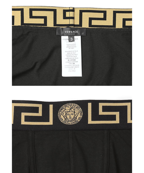 ヴェルサーチェ VERSACE 【2枚セット】NEWCLIENT BDG ITALY メンズ ボクサーパンツ OUTLET SALE_F cts