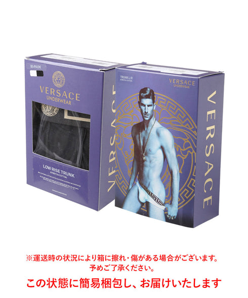 ヴェルサーチェ VERSACE 【2枚セット】NEWCLIENT BDG ITALY メンズ ボクサーパンツ OUTLET SALE_F cts