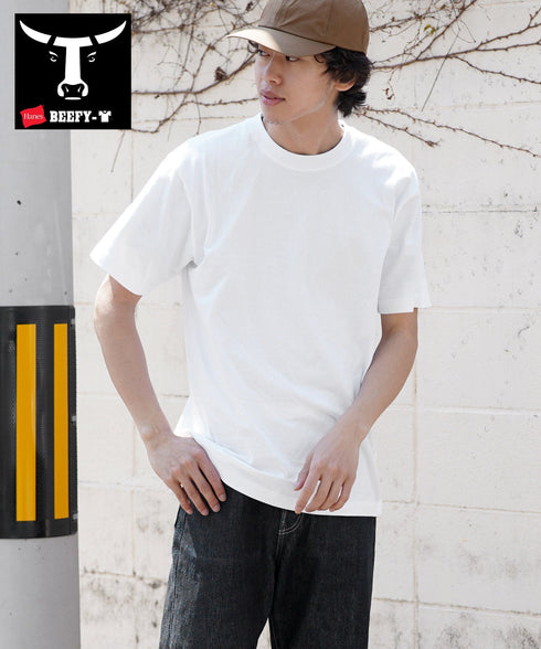 ヘインズ Hanes BEEFY メンズ クルーネック 半袖 Tシャツ