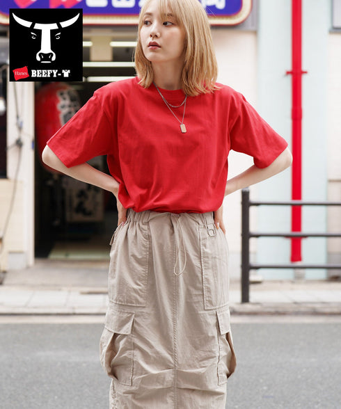 ヘインズ Hanes BEEFY メンズ クルーネック 半袖 Tシャツ