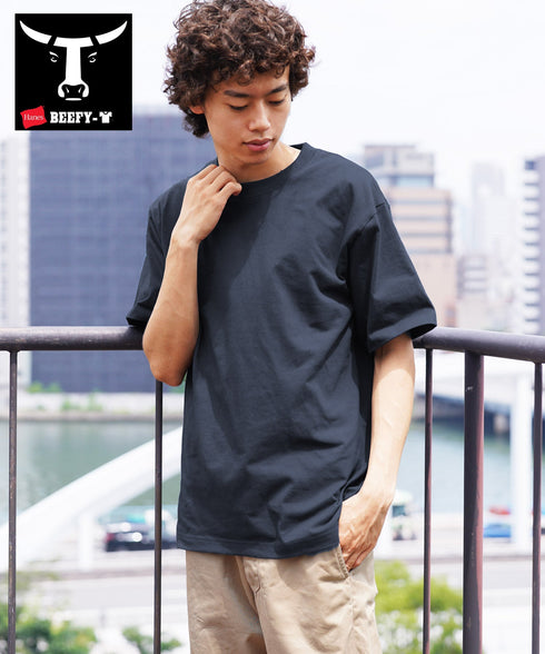 ヘインズ Hanes BEEFY メンズ クルーネック 半袖 Tシャツ