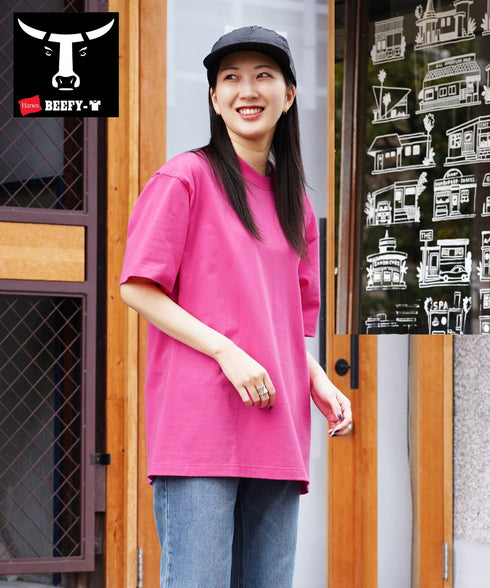 ヘインズ Hanes BEEFY メンズ クルーネック 半袖 Tシャツ