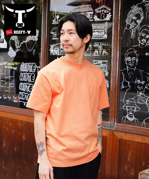 ヘインズ Hanes BEEFY メンズ クルーネック 半袖 Tシャツ