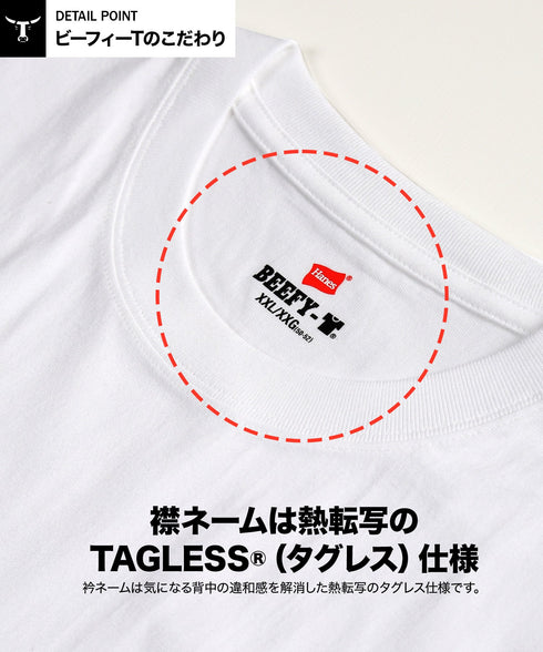 ヘインズ Hanes BEEFY メンズ クルーネック 半袖 Tシャツ