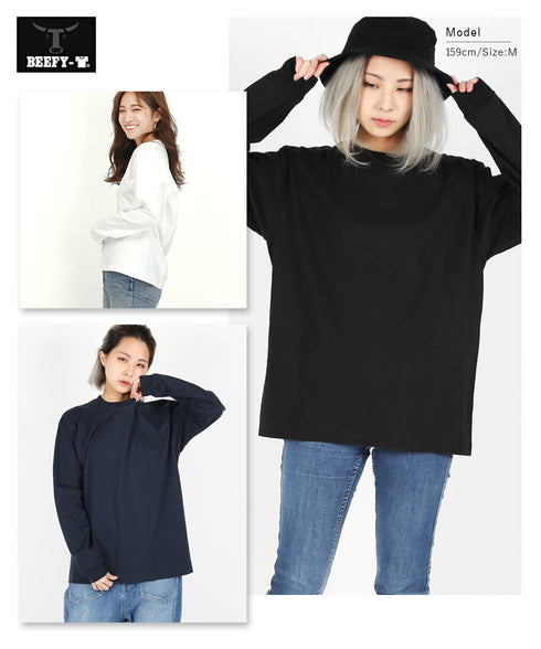 ヘインズ Hanes 【2枚セット】BEEFY メンズ クルーネック ロンT