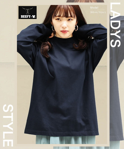 ヘインズ Hanes 【2枚セット】BEEFY メンズ クルーネック ロンT