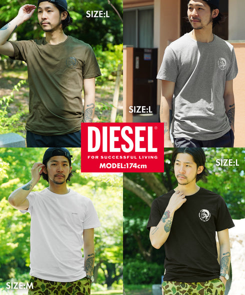 ディーゼル DIESEL Essentials メンズ 半袖 Tシャツ 【メール便】 cts