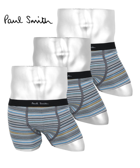 ポールスミス Paul Smith 【3枚セット】PS PRINTED メンズ ローライズボクサーパンツ