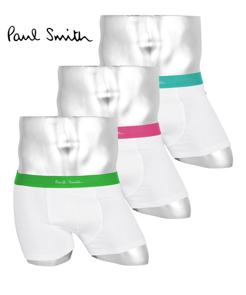 ポールスミス Paul Smith 【3枚セット】PS PRINTED メンズ ローライズボクサーパンツ
