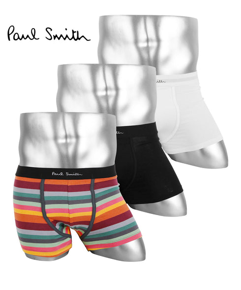 ポールスミス Paul Smith 【3枚セット】PS PRINTED メンズ ローライズボクサーパンツ